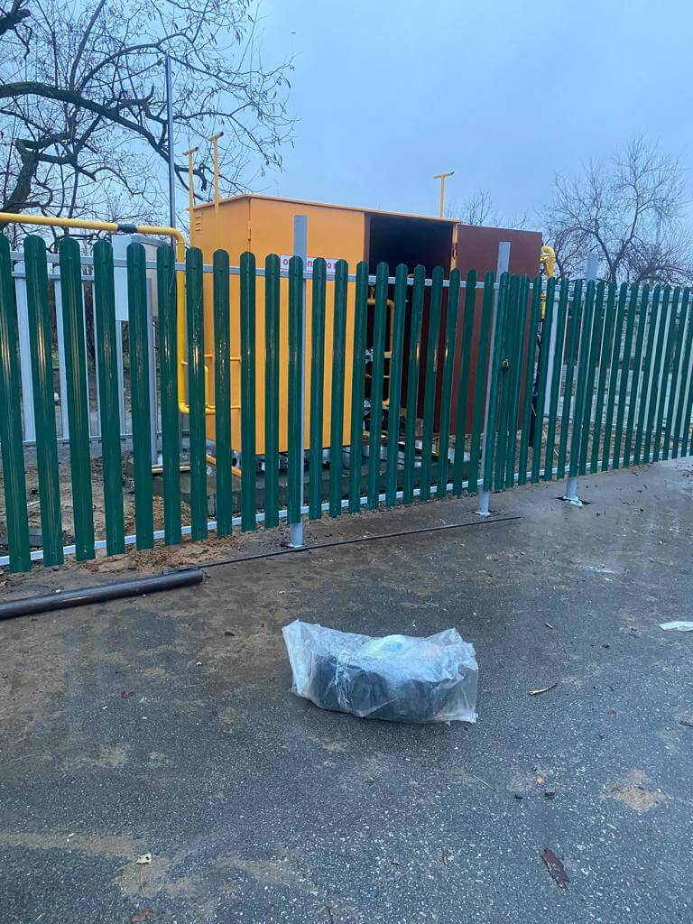 Забор из штакетника ЭКО-М 12м RAL6005 Зеленый Мох в Ханты-Мансийске